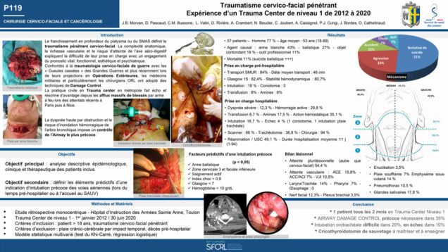 568_Morvan_Jean-Baptiste_P119-Traumatisme-cervico-facial-penetrant-Experience-dun-Trauma-Center-de-niveau-1-de-2012-a-2020