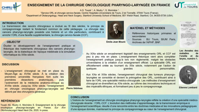 572_Touze_Anne-Solveig_P123-Enseignement-de-la-chirurgie-oncologique-pharyngo-laryngee-en-France