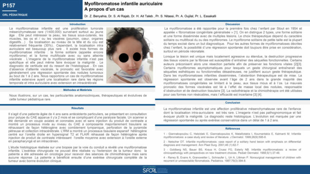 609_benyahia_zaineb_P157-Myofibromatose-infantile-auriculairea-propos-dun-cas