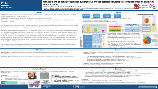 615_Alfieri-Bonnier_Camille_P163-Management-of-cervicofacial-non-tuberculous-mycobacterial-cervicofacial-lymphadenitis-in-children-about-6-cases