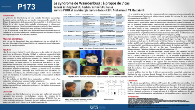 625_Youness_Labani_P173-Le-syndrome-de-Waardenburg-a-propos-de-7-cas