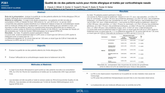 713_Mkhatri_Amine_P261-Qualite-de-vie-des-patients-suivis-pour-rhinite-allergique-et-traites-par-corticotherapie-nasale